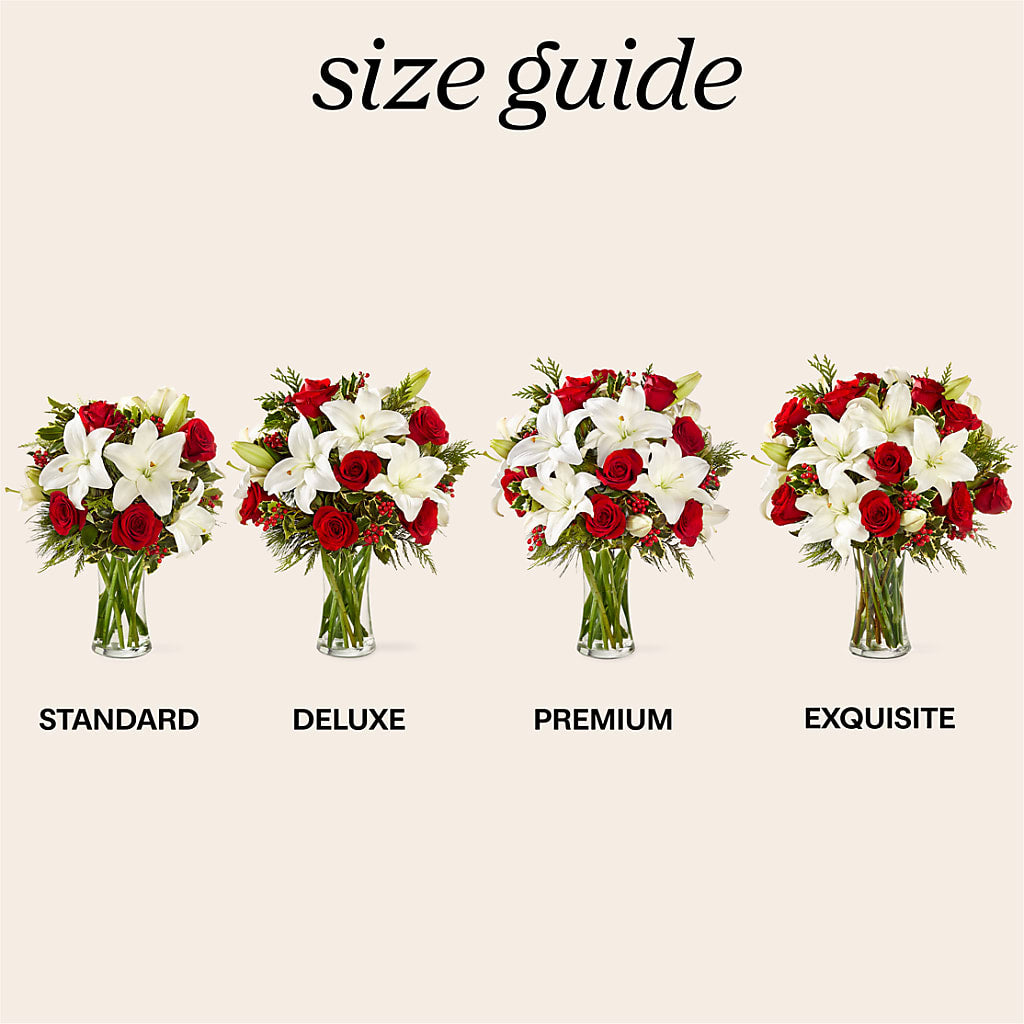 Sparkling Snowflakes Bouquet –  Loop Flower Studio, Chicago IL