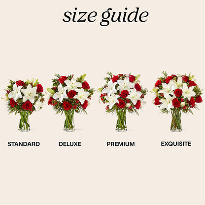 Sparkling Snowflakes Bouquet –  Loop Flower Studio, Chicago IL