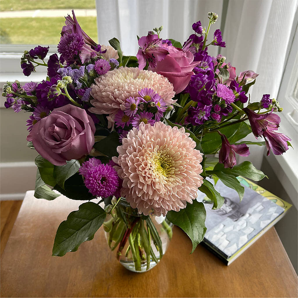 Ultraviolet Bouquet –  Loop Flower Studio, Chicago IL