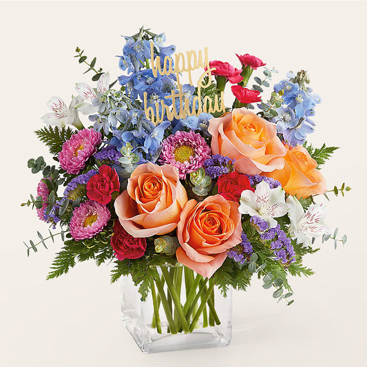 Birthday Bash Bouquet –  Loop Flower Studio, Chicago IL