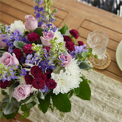 Violet Frost Bouquet –  Loop Flower Studio, Chicago IL
