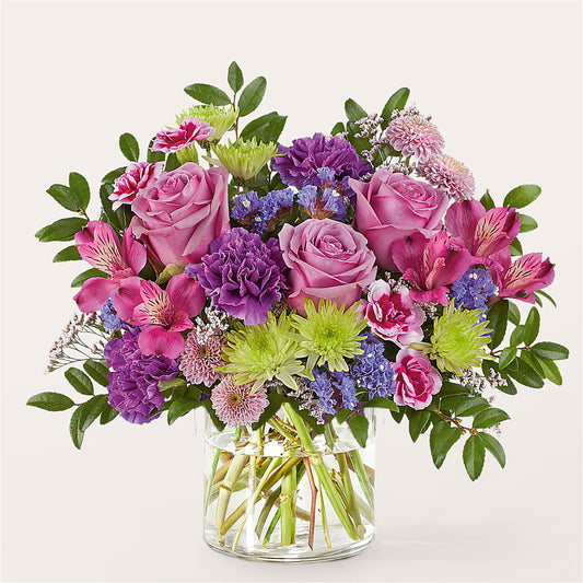 Glass Half Full Bouquet –  Loop Flower Studio, Chicago IL