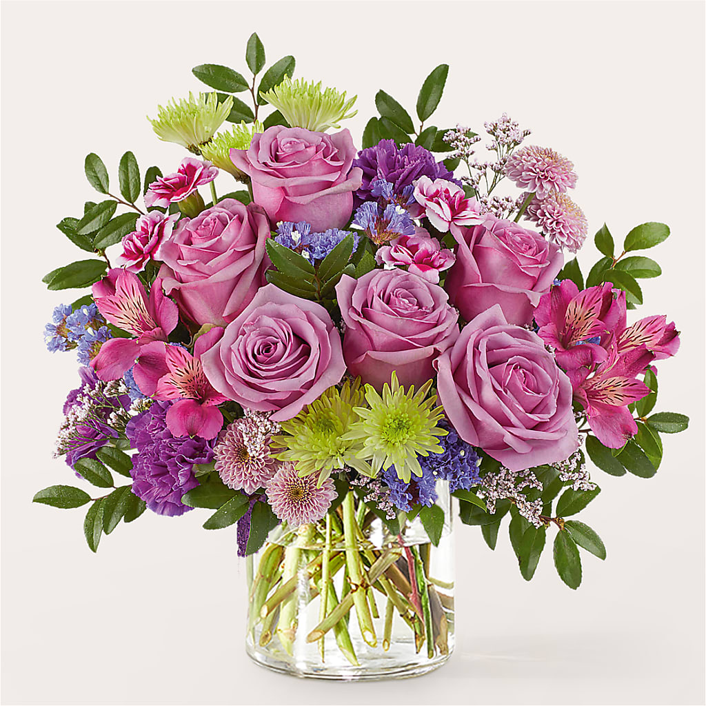 Glass Half Full Bouquet –  Loop Flower Studio, Chicago IL