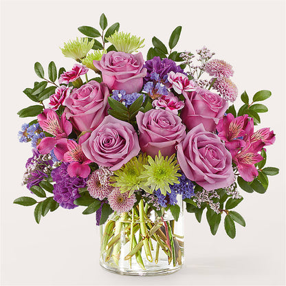 Glass Half Full Bouquet –  Loop Flower Studio, Chicago IL
