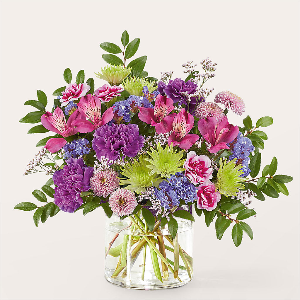 Glass Half Full Bouquet –  Loop Flower Studio, Chicago IL