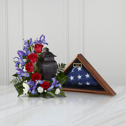 Patriotic Tribute Arrangement –  Loop Flower Studio, Chicago IL