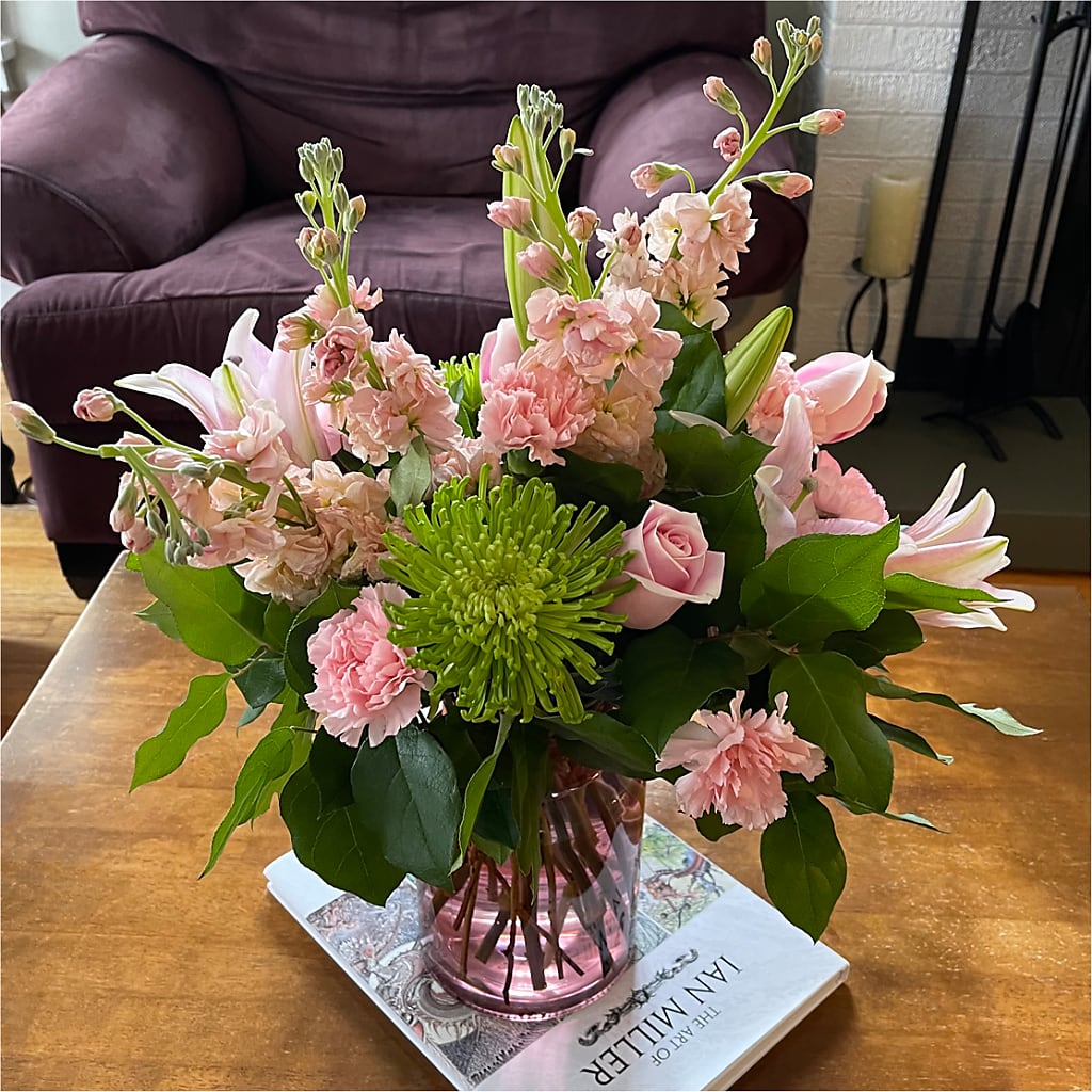 Pretty in Pink Bouquet –  Loop Flower Studio, Chicago IL