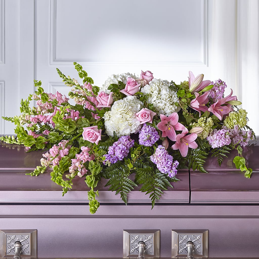 Life's Gratitude Casket Spray –  Loop Flower Studio, Chicago IL