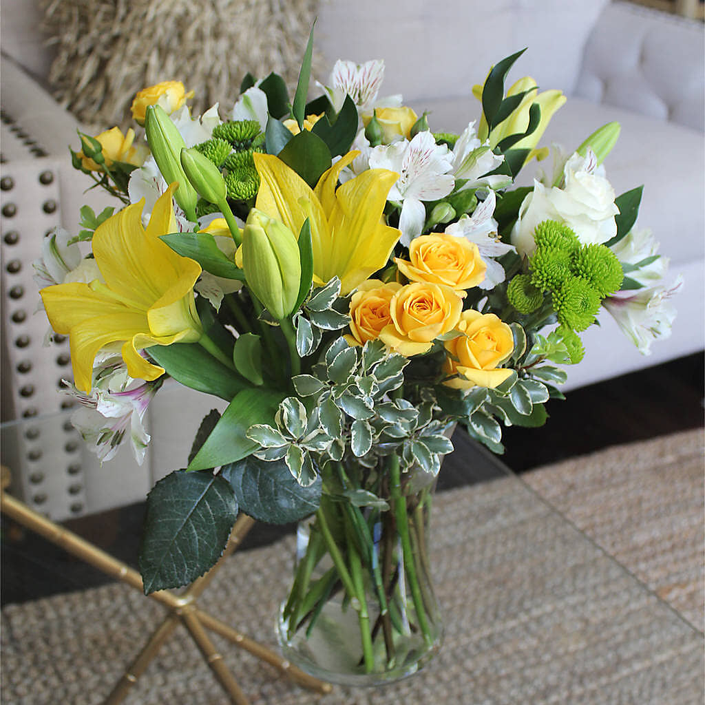 Hope & Serenity Bouquet –  Loop Flower Studio, Chicago IL