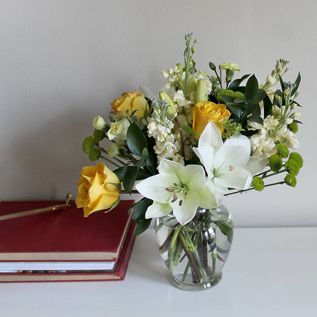 Hope & Serenity Bouquet –  Loop Flower Studio, Chicago IL