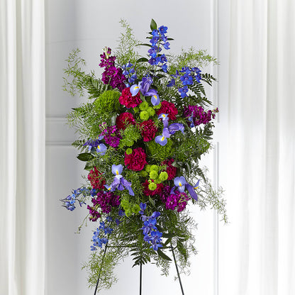 Heavenly Skies Standing Spray –  Loop Flower Studio, Chicago IL