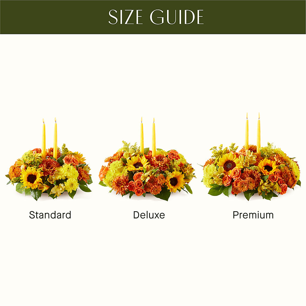 Autumn Harmony Centerpiece –  Loop Flower Studio, Chicago IL
