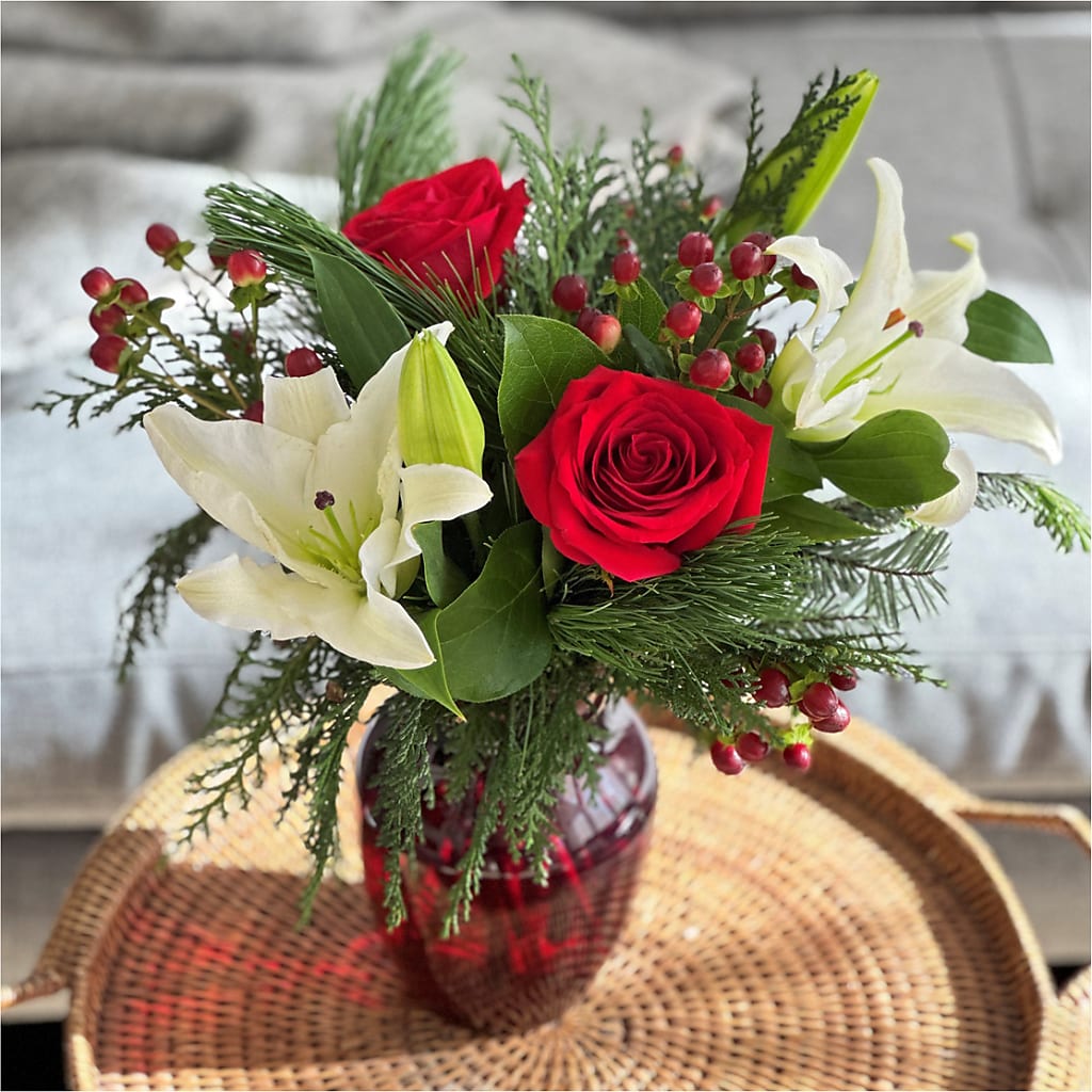 Evergreen Delight Bouquet –  Loop Flower Studio, Chicago IL