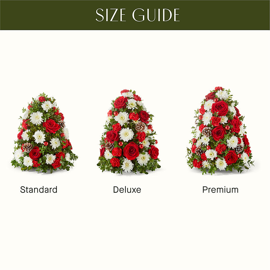 Let It Snow Tree –  Loop Flower Studio, Chicago IL