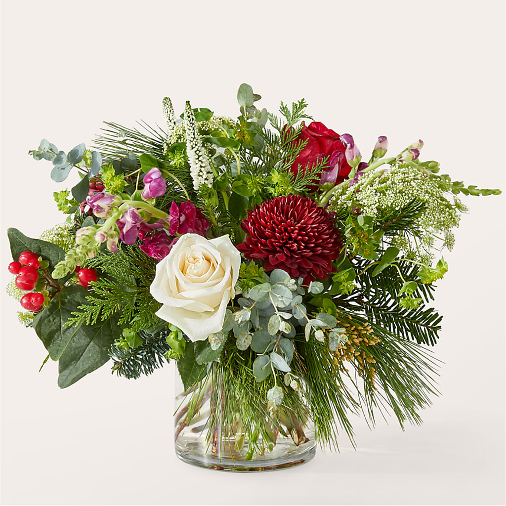 Cranberry Fizz Bouquet –  Loop Flower Studio, Chicago IL