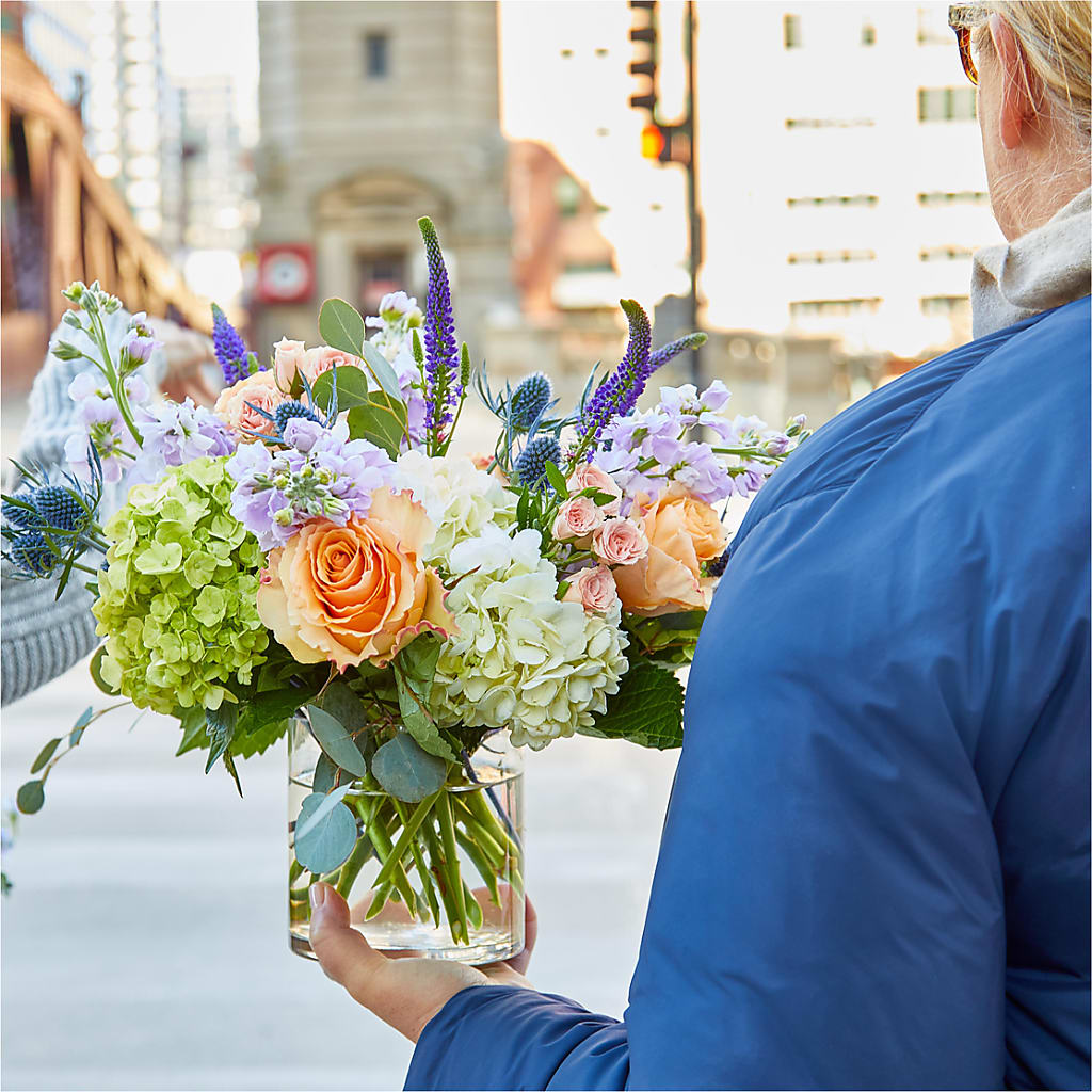Porch Swing Bouquet –  Loop Flower Studio, Chicago IL