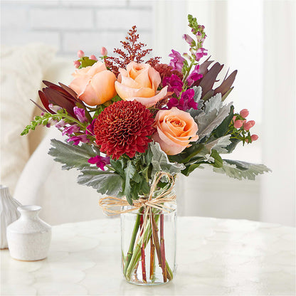 Moody Hues Bouquet –  Loop Flower Studio, Chicago IL