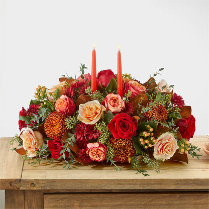 Gather Near Centerpiece –  Loop Flower Studio, Chicago IL