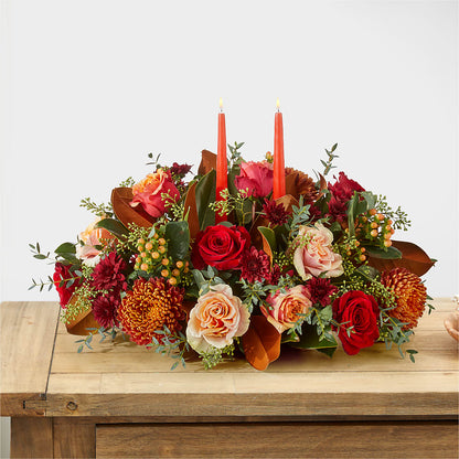 Gather Near Centerpiece –  Loop Flower Studio, Chicago IL