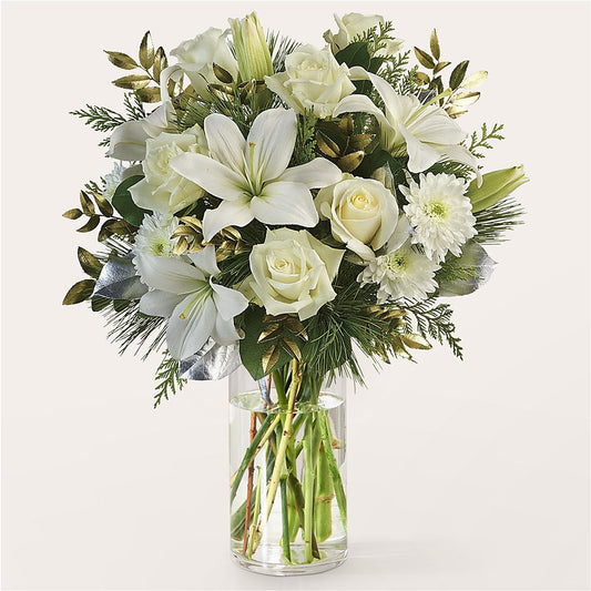 Wintry Mix Bouquet –  Loop Flower Studio, Chicago IL