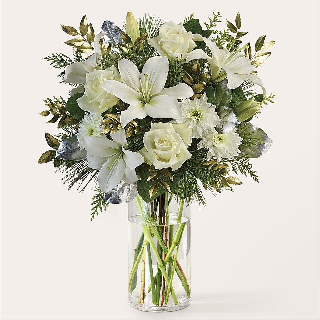 Wintry Mix Bouquet –  Loop Flower Studio, Chicago IL