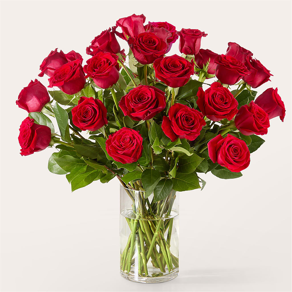 The One Red Rose Bouquet –  Loop Flower Studio, Chicago IL