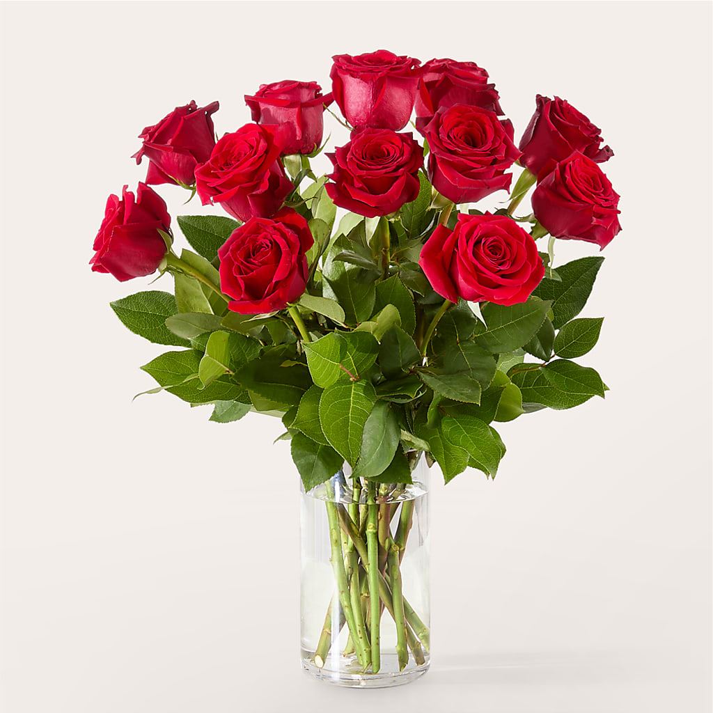 The One Red Rose Bouquet –  Loop Flower Studio, Chicago IL