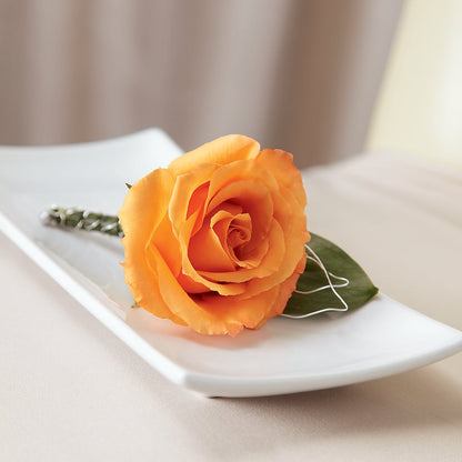 Lifetime of Love Boutonniere –  Loop Flower Studio, Chicago IL