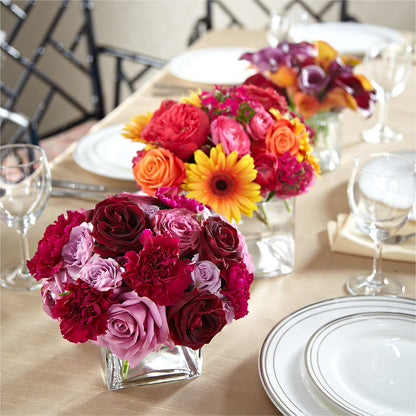 Love's Eternity Centerpiece –  Loop Flower Studio, Chicago IL