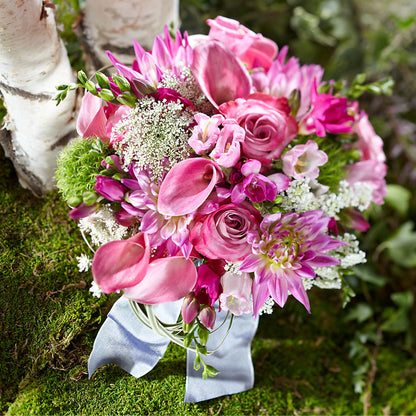 Pink Profusion Bouquet –  Loop Flower Studio, Chicago IL