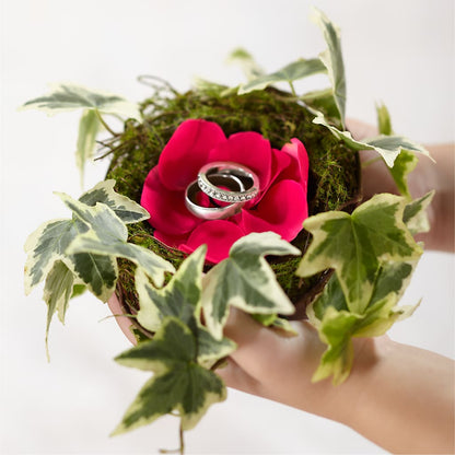 Lila Rose Ring Nest –  Loop Flower Studio, Chicago IL