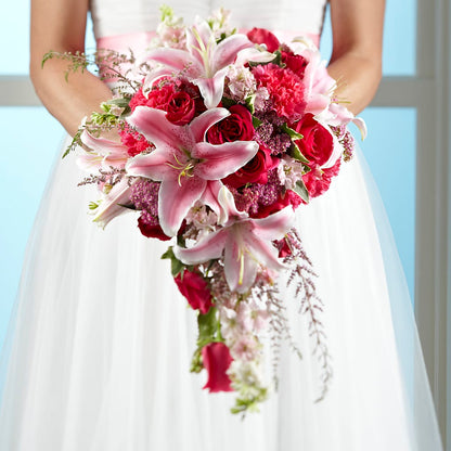 Lily & Rose Bouquet –  Loop Flower Studio, Chicago IL