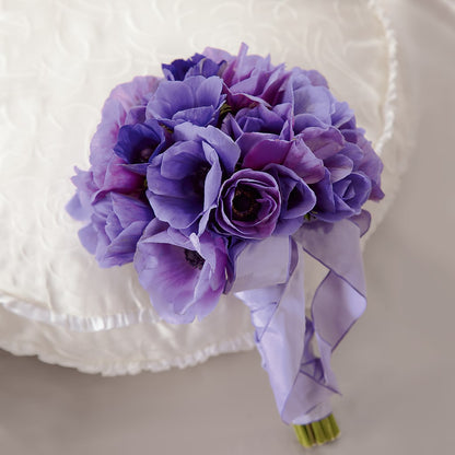 Purple Passion Bouquet  –  Loop Flower Studio, Chicago IL