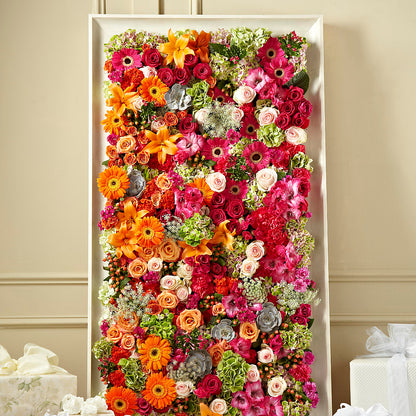 Fresh Picked Floral Wall –  Loop Flower Studio, Chicago IL