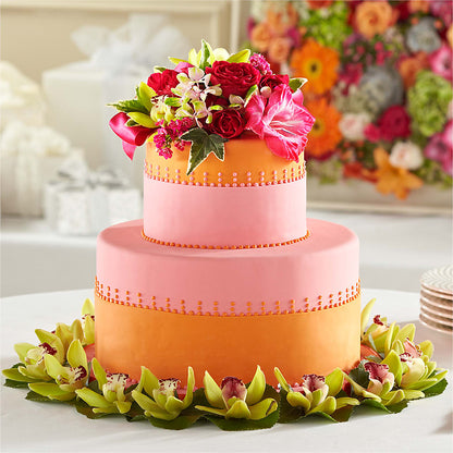 Sweet Citrus Cake Decor –  Loop Flower Studio, Chicago IL