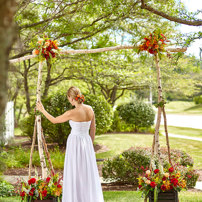 Arbor of Love Archway –  Loop Flower Studio, Chicago IL