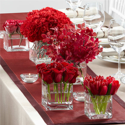Modern Grace Centerpiece –  Loop Flower Studio, Chicago IL