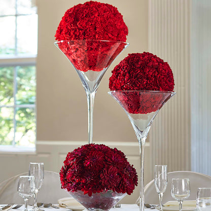 Our Special Vows Centerpiece –  Loop Flower Studio, Chicago IL