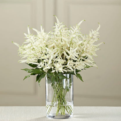 White Astilbe Bouquet –  Loop Flower Studio, Chicago IL