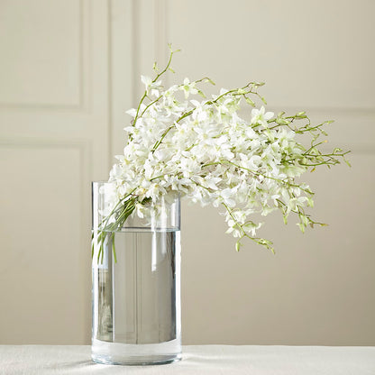 White Dendrobium Bouquet –  Loop Flower Studio, Chicago IL